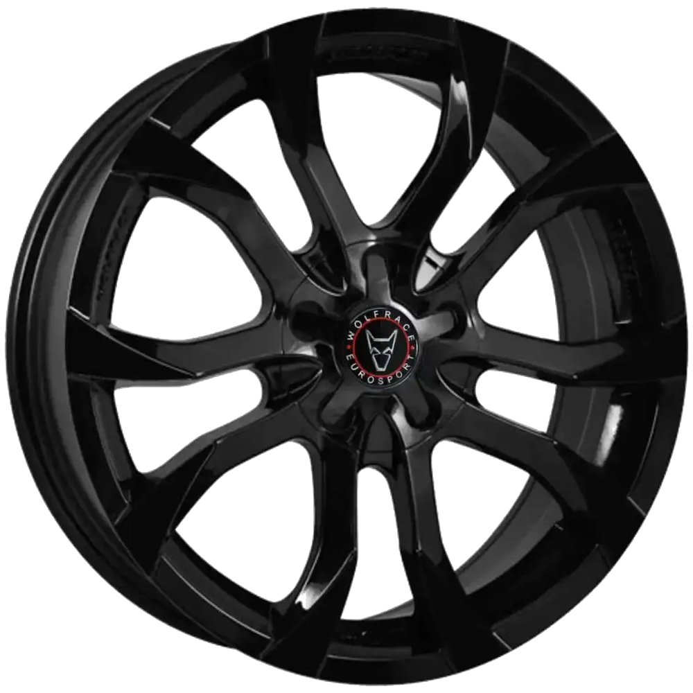 7x17 Wolfrace Eurosport Assassin Gloss Black