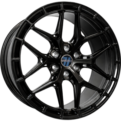 Wolfrace Vanspeed Vortex Gloss Raven Black Alloy Wheels