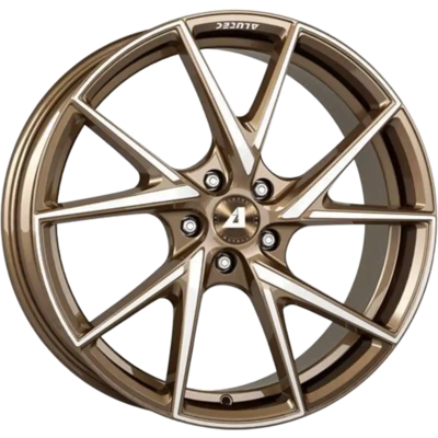 Alutec Adx.01 Metallic Bronze Polished Alloy Wheels