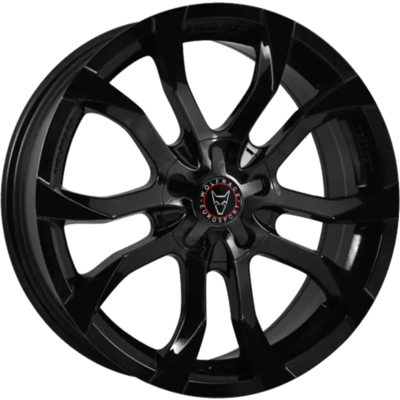 Wolfrace Eurosport Assassin Gloss Black Alloy Wheels