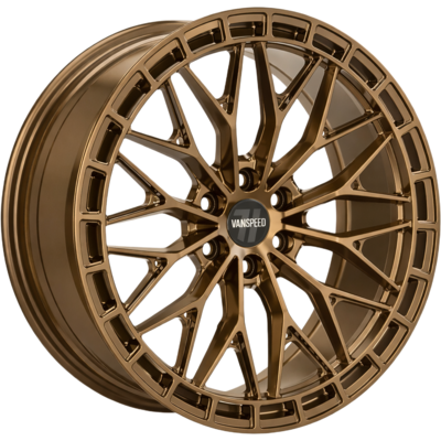 Wolfrace Vanspeed Bayern V7 Royal Bronze Alloy Wheels