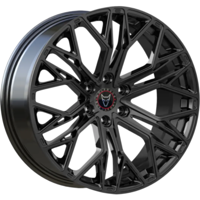 Wolfrace Eurosport Flo 6 Gloss Black Alloy Wheels