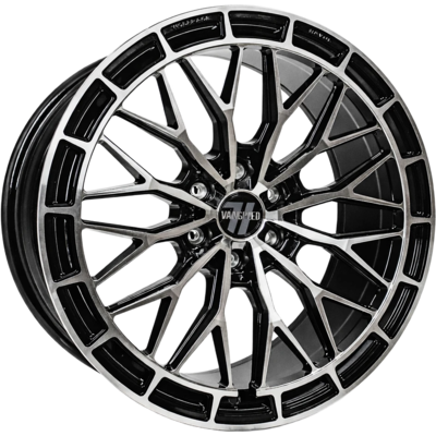 Wolfrace Vanspeed Havoc Gloss Raven Black Polished Alloy Wheels