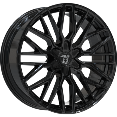 Wolfrace 71 Munich GT6 Gloss Raven Black Alloy Wheels