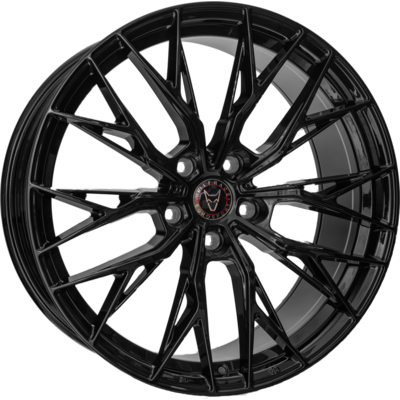 9x20 Wolfrace Eurosport Road Edition Munich Gloss Black Alloy Wheels for Cars
