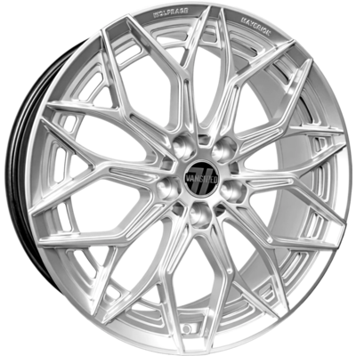 Wolfrace Vanspeed Maverick Royal Silver Alloy Wheels