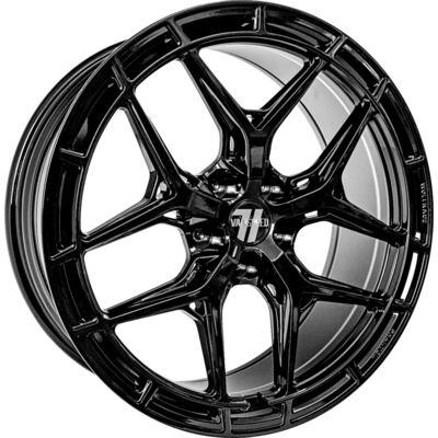 Wolfrace Vanspeed Phantom Gloss Raven Black Alloy Wheels