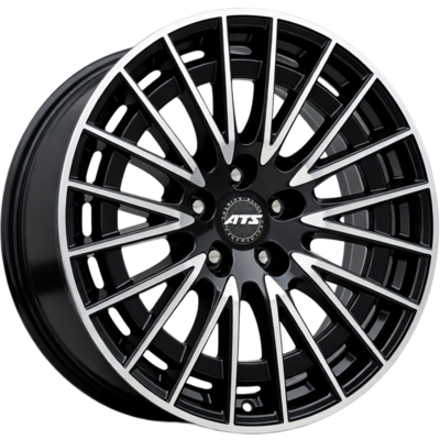 ATS Prism Diamond Black Polished Alloy Wheels