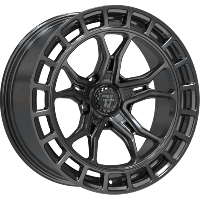 Wolfrace 71 Spartan Allroad Gloss Raven Black Alloy Wheels