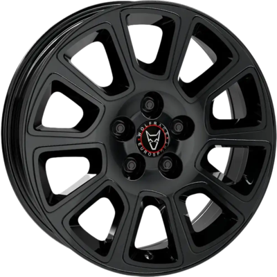 Wolfrace Eurosport TUV Transporter 2 Diamond Black Alloy Wheels
