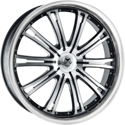 Wolfrace Explorer Vermont Gloss Black Polished Alloy Wheels