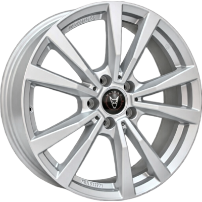Wolfrace Eurosport TUV M12 Polar Silver Alloy Wheels