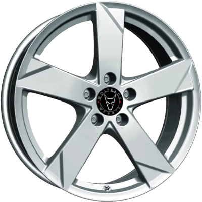 Wolfrace Eurosport TUV Kodiak Polar Silver Alloy Wheels