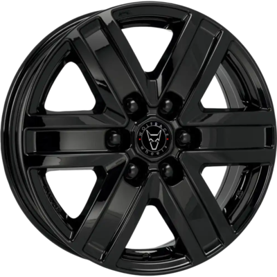 Wolfrace Eurosport TUV Transporter Diamond Black Alloy Wheels